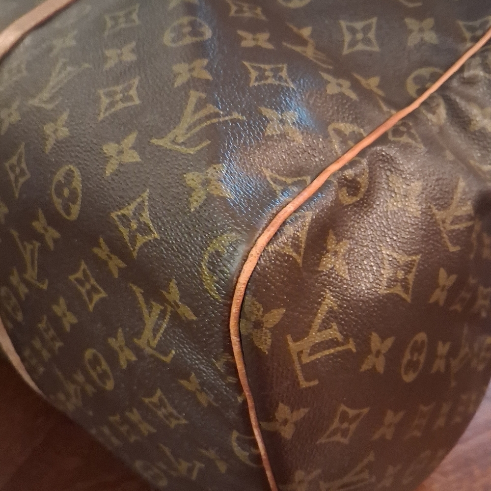 Louis Vuitton Monogram 60 Keepall Travel Bag Brown - Picture 9 of 16